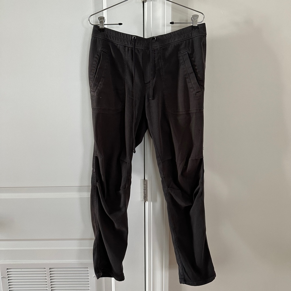 James Perse Women’s Sweatpants with Tapered Leg and Drawstring